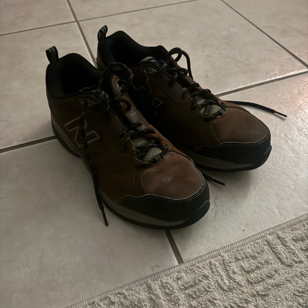 New Balance Brown and Black Men's Sneakers